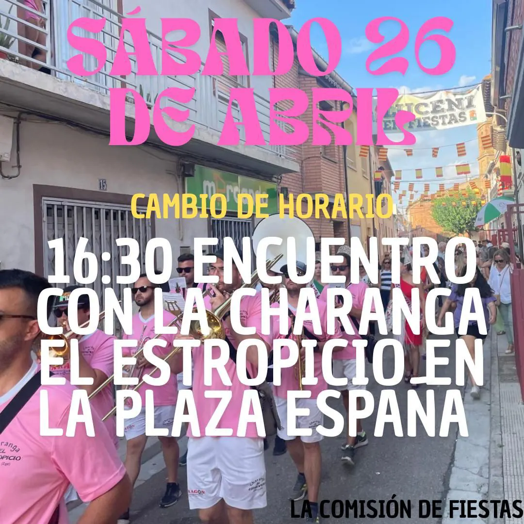 Cambio de hora: Encuentro con la Charanga