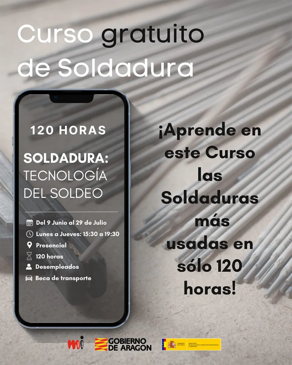 Curso gratuito de soldadura