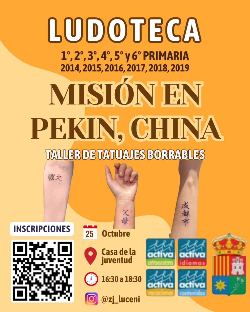 LUDOTECA - MISIÓN EN PEKÍN
