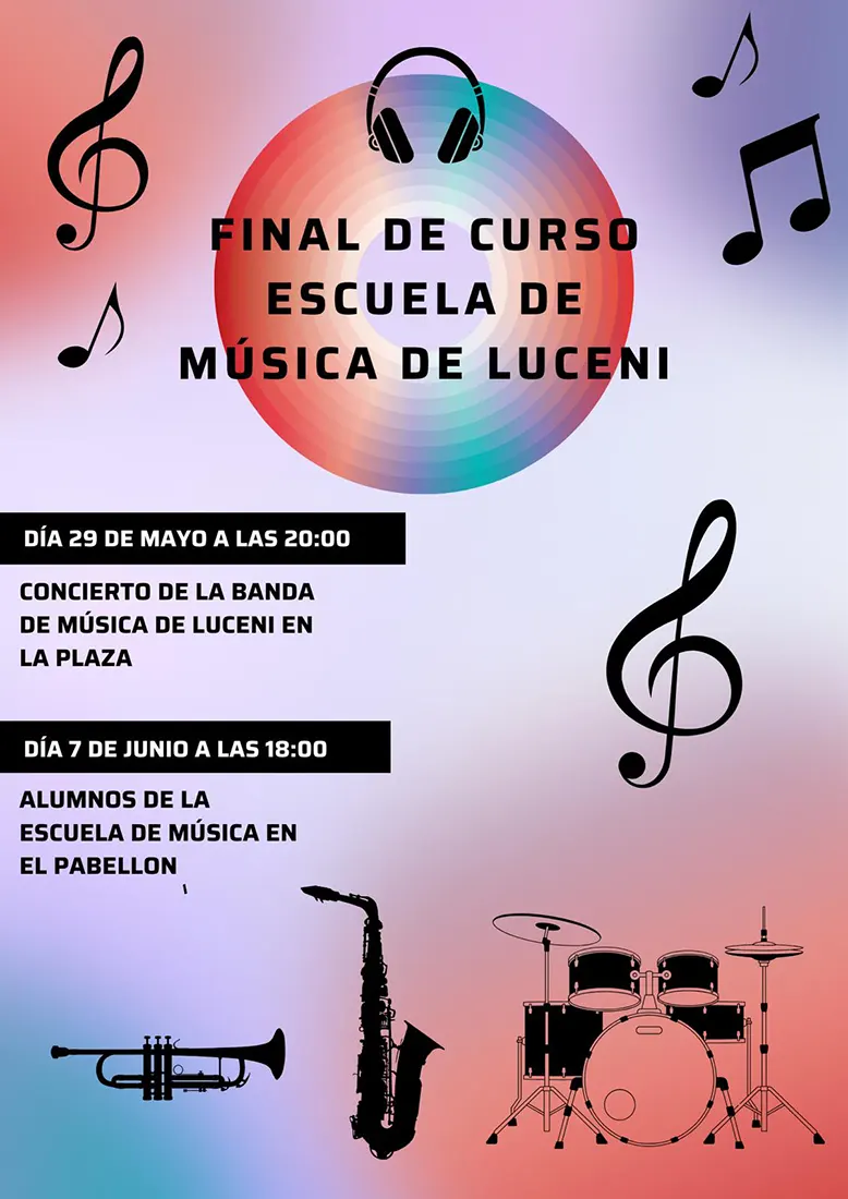 FIN DE CURSO ESCUELA DE MÚSICA DE LUCENI