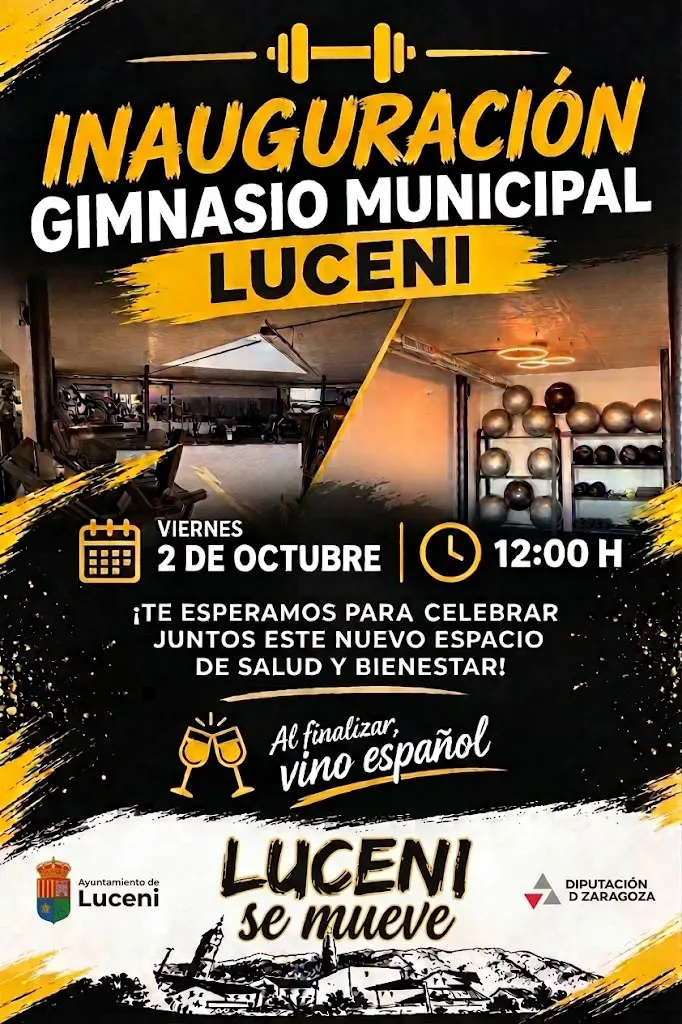 Inauguración gimnasio municipal