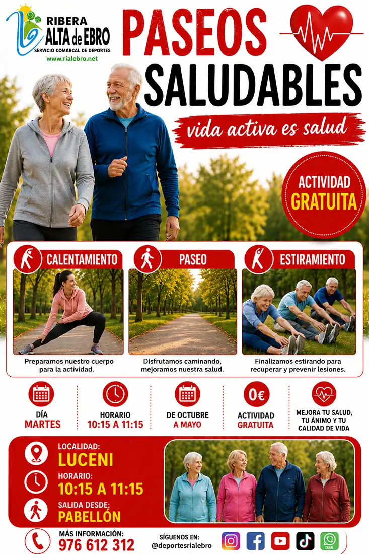 paseos saludables Luceni