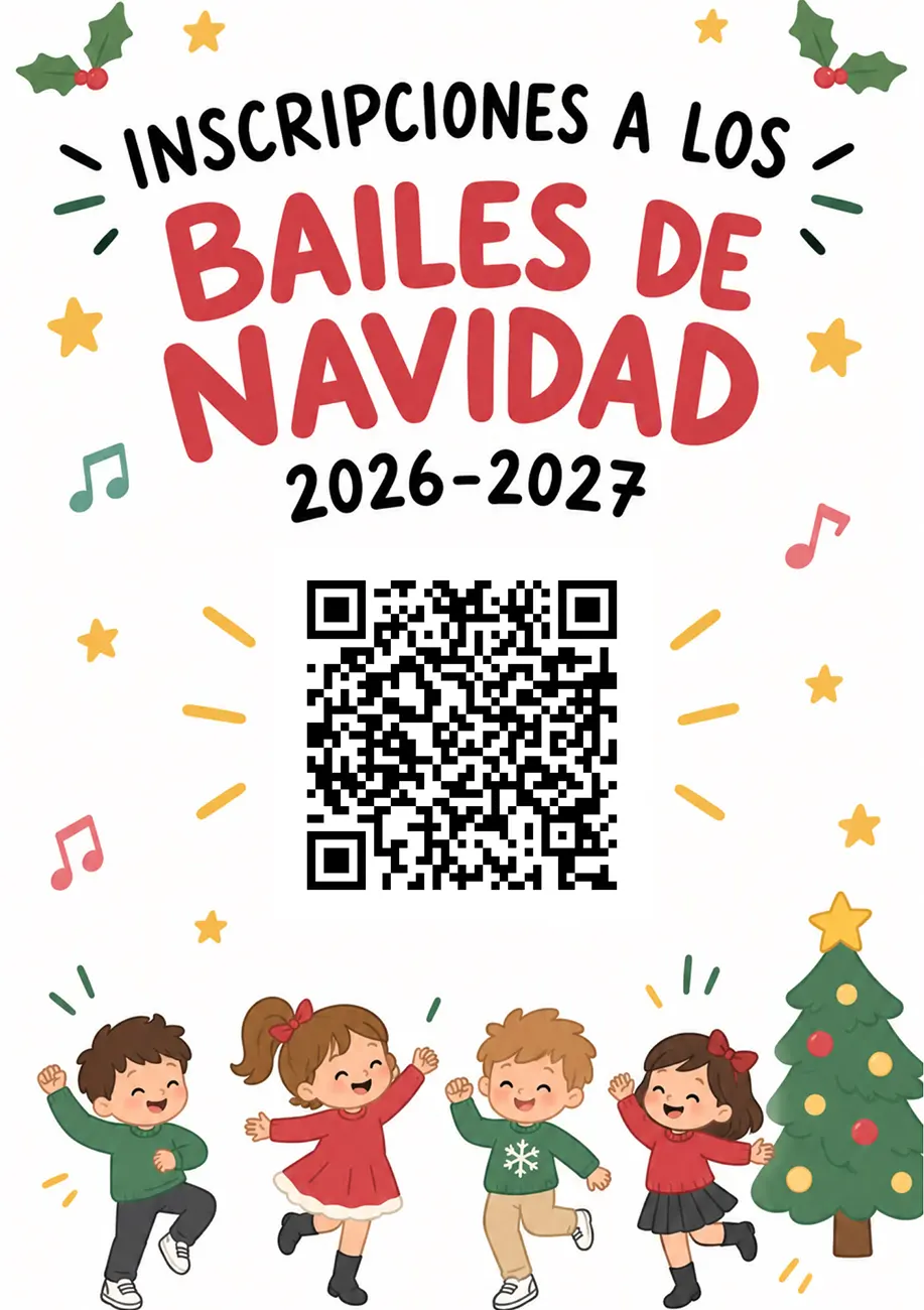 Inscripciones a los bailes de Navidad 2026-2027